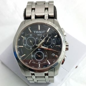 Men's Tissot Chronograph Stainless Steel Bracelet Watch 41mm